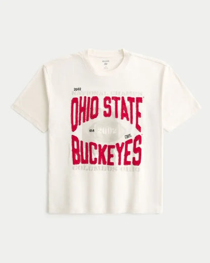 Boxy The Ohio State University Buckeyes Graphic Tee