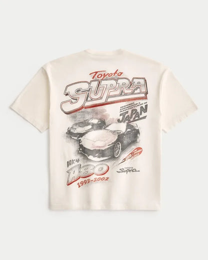 Boxy Toyota Supra Graphic Tee