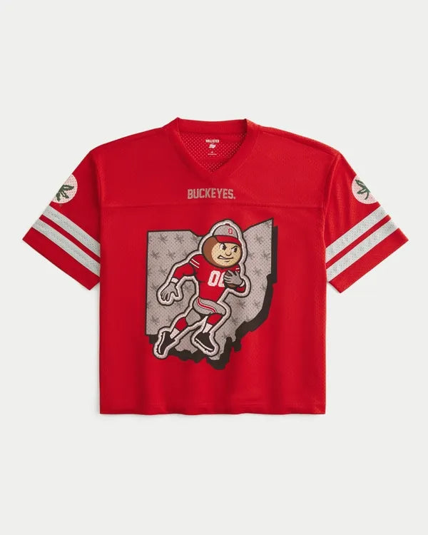 The Ohio State University Buckeyes Graphic Football Jersey