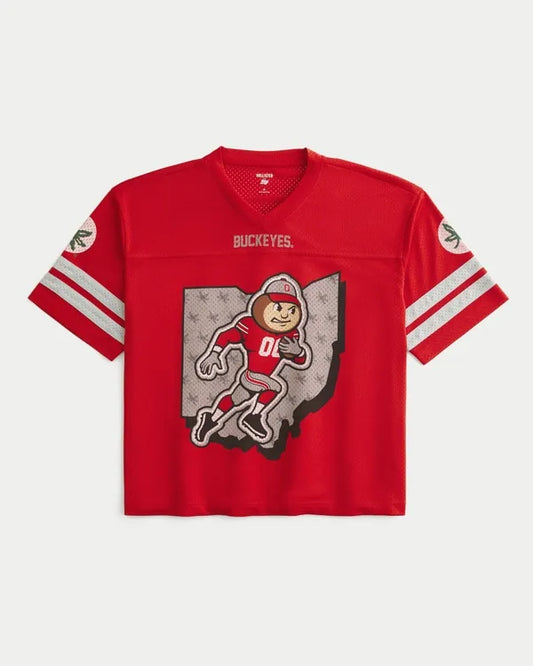 The Ohio State University Buckeyes Graphic Football Jersey