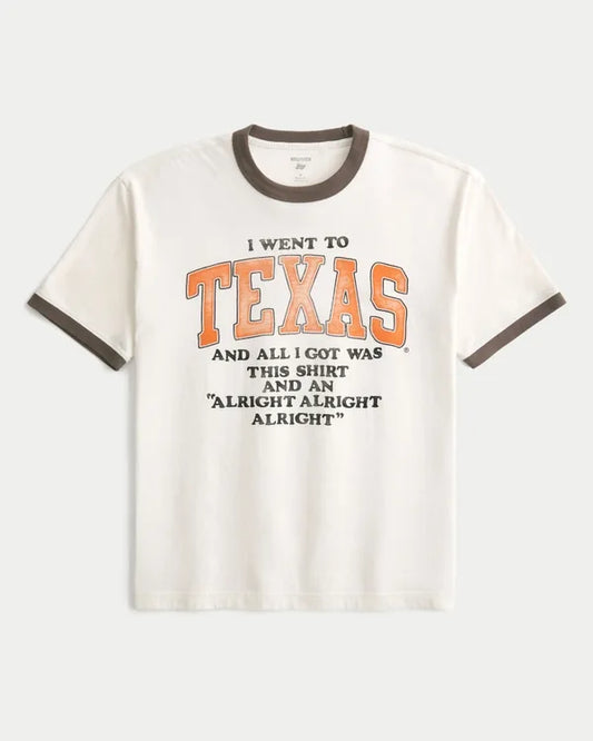 Boxy University of Texas at Austin Longhorns Graphic Tee