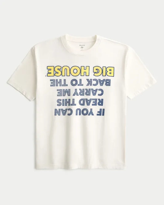 Boxy University of Michigan Wolverines Humor Graphic Tee