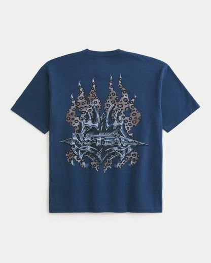 Boxy Heavyweight No Fear Graphic Tee