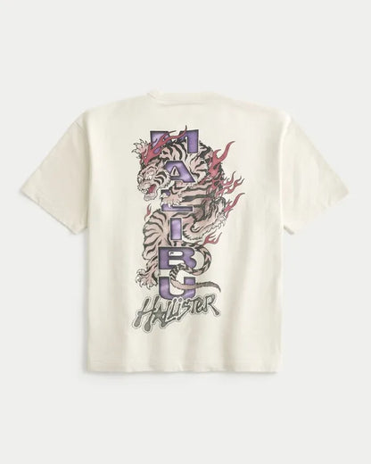 Boxy Heavyweight Logo Graphic Tee