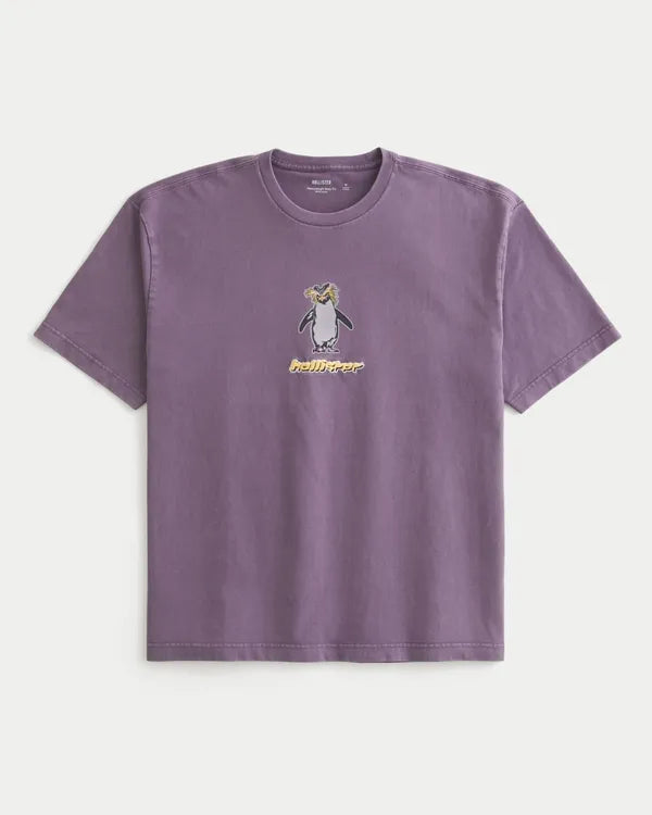 Boxy Heavyweight Logo Graphic Tee