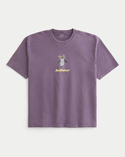 Boxy Heavyweight Logo Graphic Tee