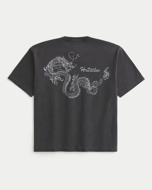 Boxy Heavyweight Logo Graphic Tee