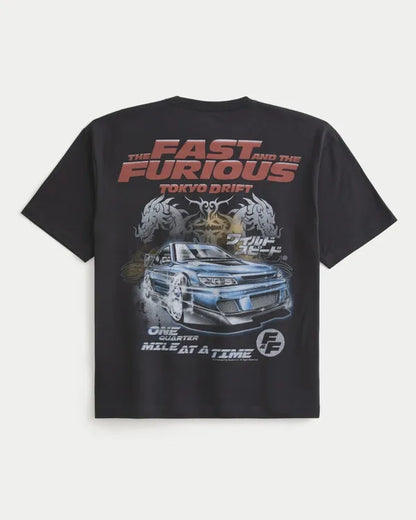 Boxy The Fast and the Furious Graphic Tee