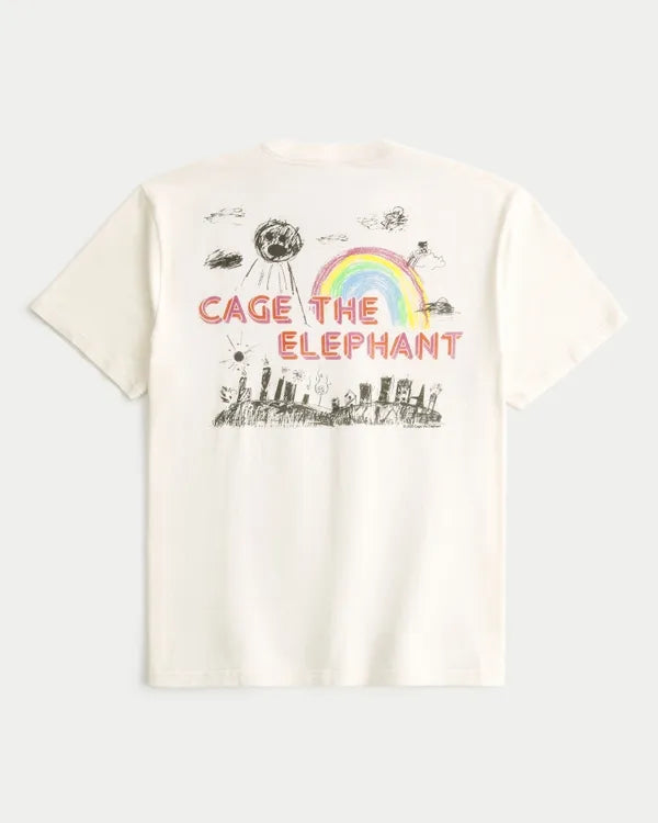 Relaxed Cage the Elephant Graphic Tee