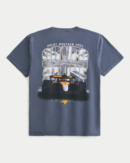 Boxy Cotton McLaren Racing Graphic Tee