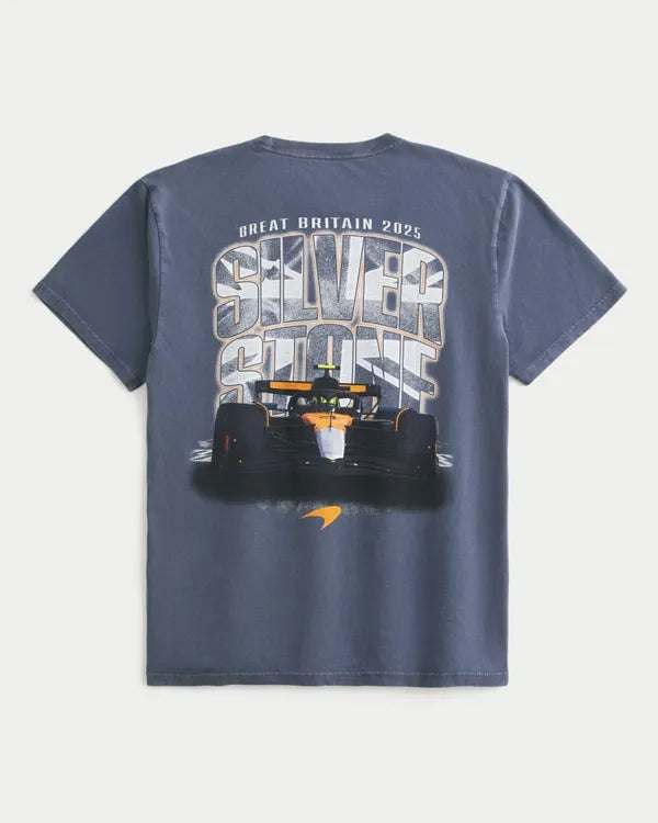 Boxy Cotton McLaren Racing Graphic Tee