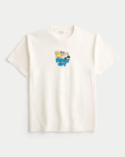 Relaxed Heavyweight Family Guy Graphic Tee