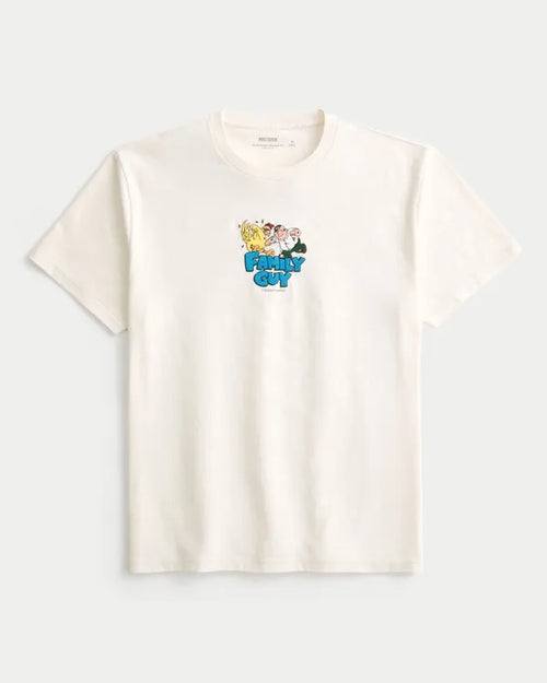 Relaxed Heavyweight Family Guy Graphic Tee