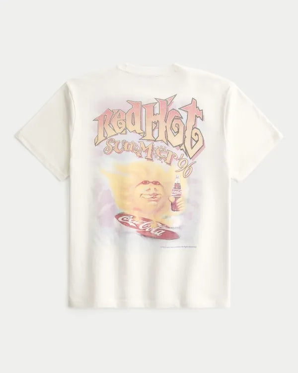 Relaxed Coca-Cola Graphic Tee
