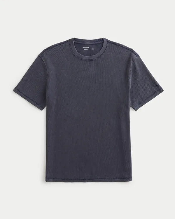Relaxed Microthermal Crew T-Shirt