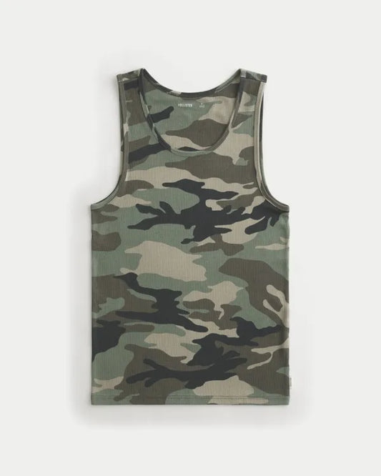 Rib Camo Tank