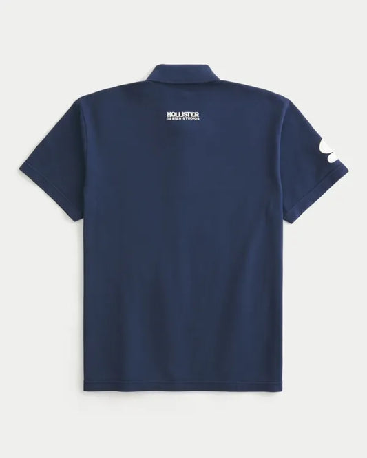Relaxed Logo Graphic Polo