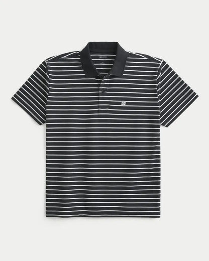 Relaxed Striped Polo