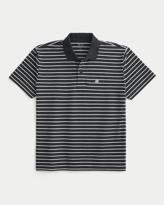Relaxed Striped Polo