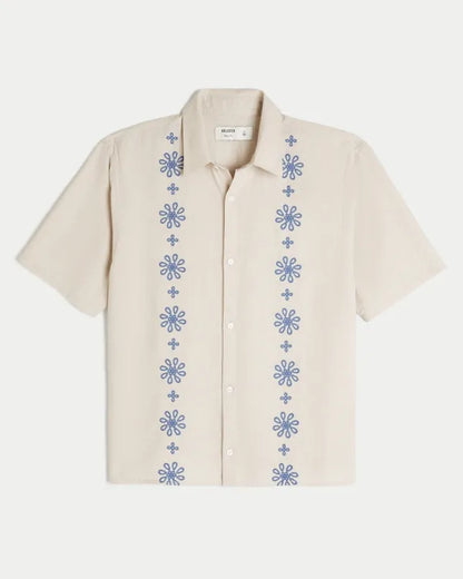Boxy Embroidered Shirt