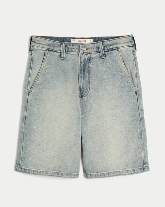 Baggy Comfort Jean Shorts