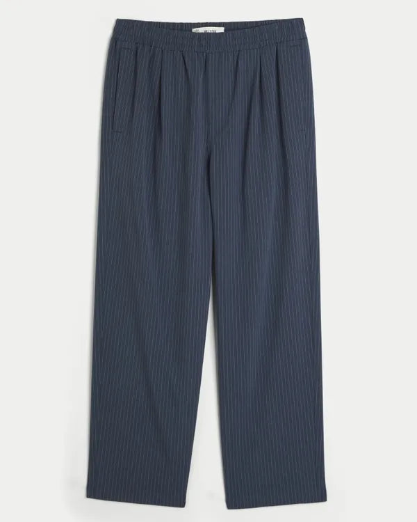 Baggy Menswear Pull-On Pants