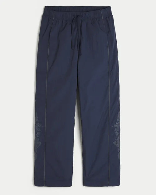 Baggy Dragon Graphic Track Pants