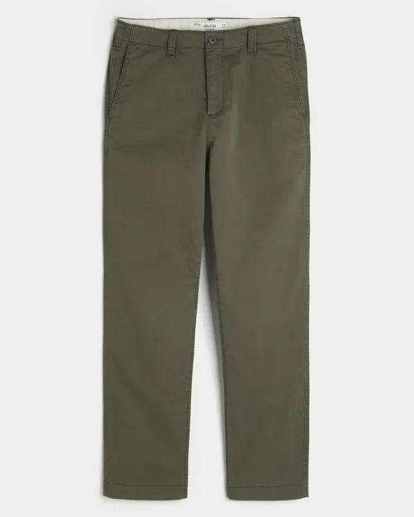 Slim Straight Chino Pants