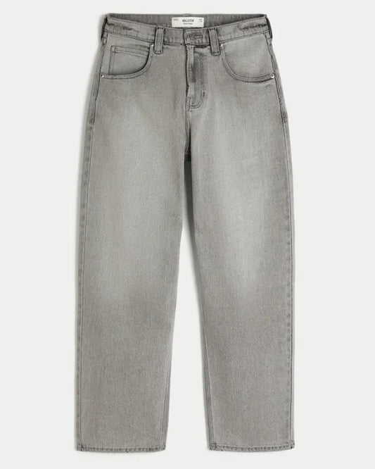 Scorpion Embroidery Skater Baggy Jeans