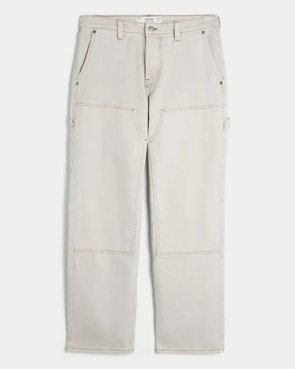 Relaxed Straight Painter Jeans