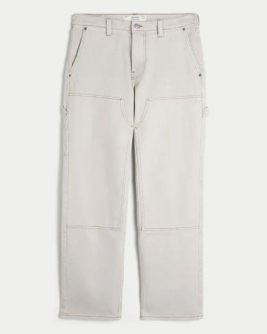 Relaxed Straight Painter Jeans