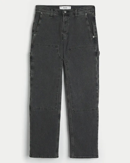 Relaxed Straight Painter Jeans