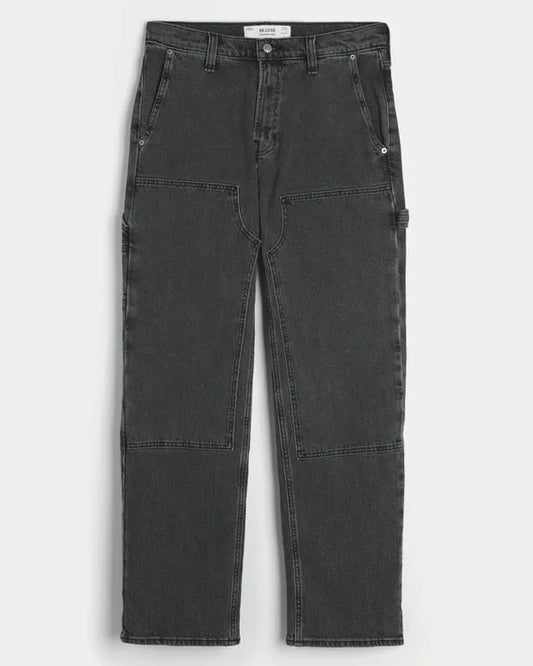 Relaxed Straight Painter Jeans