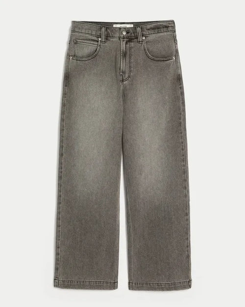 Dragon Embroidery Super Baggy Jeans
