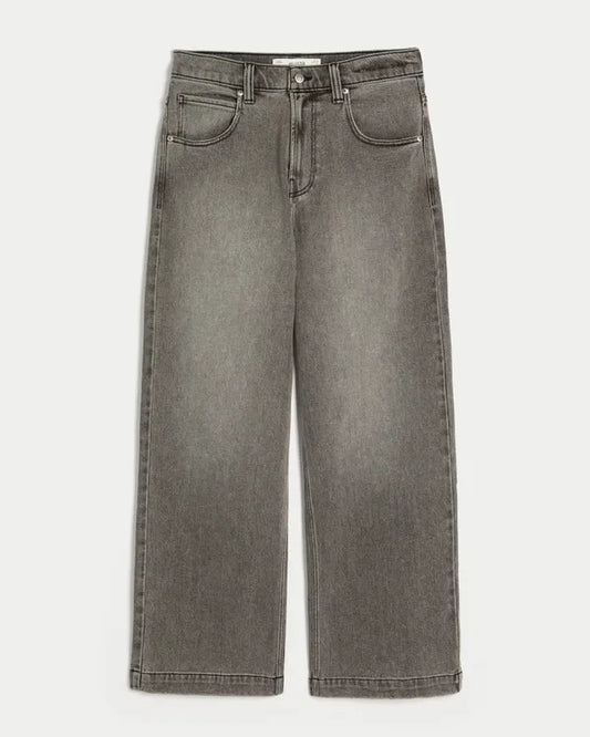 Dragon Embroidery Super Baggy Jeans