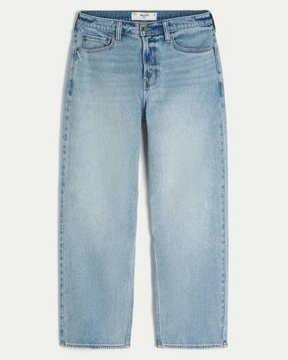 Spider Embroidery Baggy Jeans