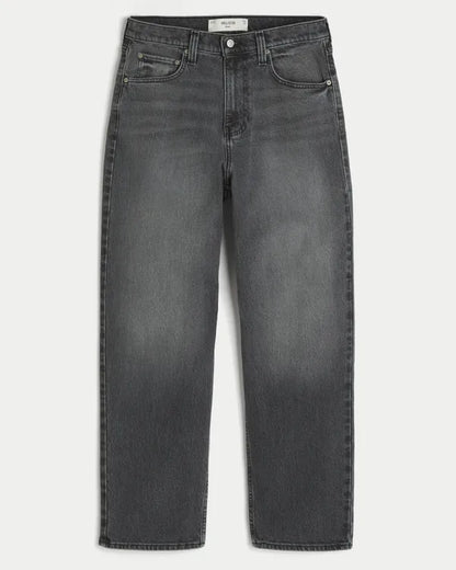Heart Graphic Baggy Jeans
