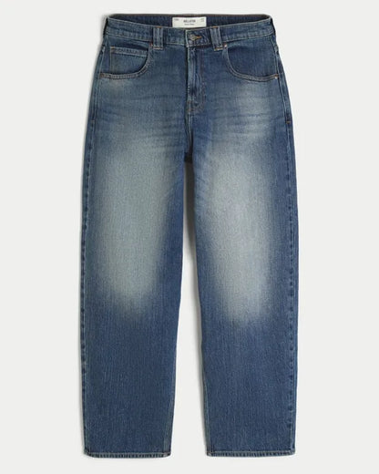 Eagle Graphic Skater Baggy Jeans