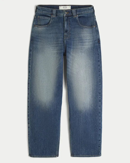 Eagle Graphic Skater Baggy Jeans
