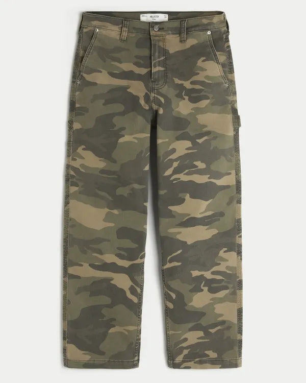 Camo Baggy Painter Jeans