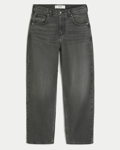 Spider Embroidery Skater Baggy Jeans