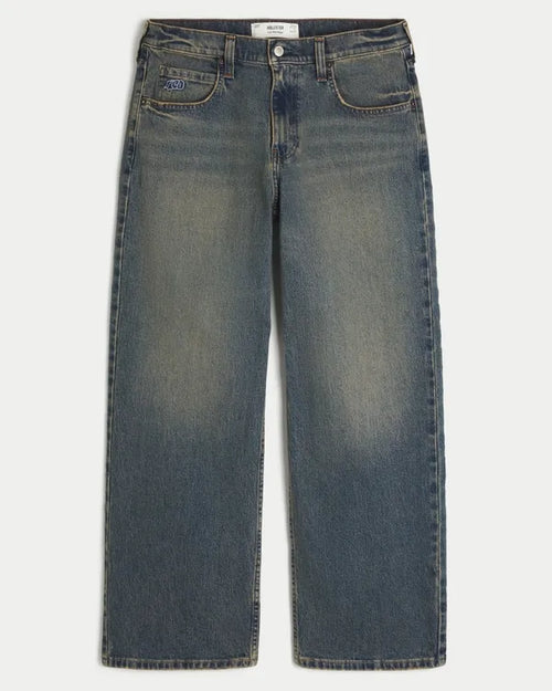 Low-Rise Baggy Jeans