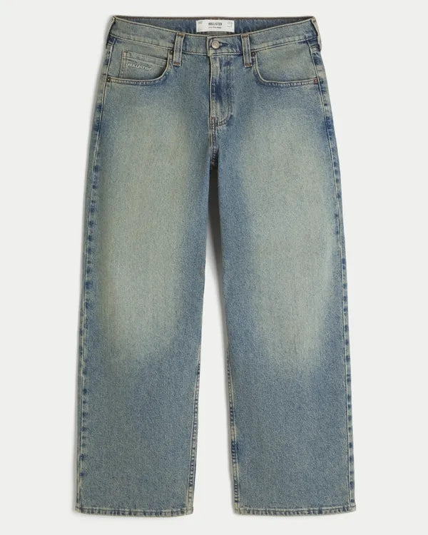 Low-Rise Baggy Jeans