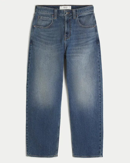 Dragon Graphic Skater Baggy Jeans