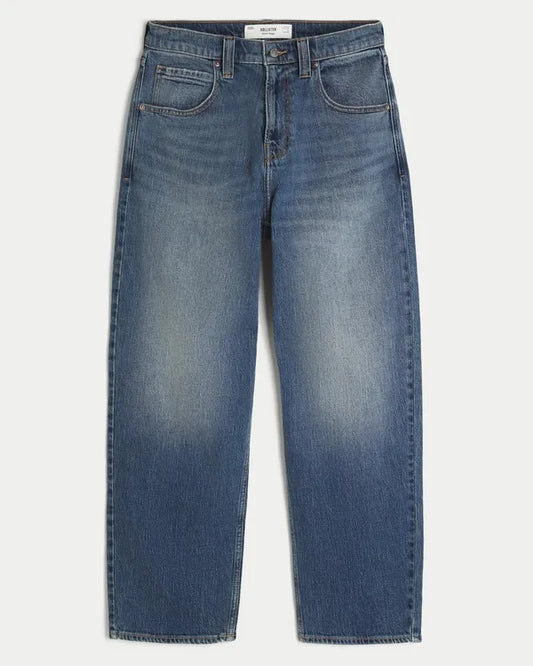 Dragon Graphic Skater Baggy Jeans