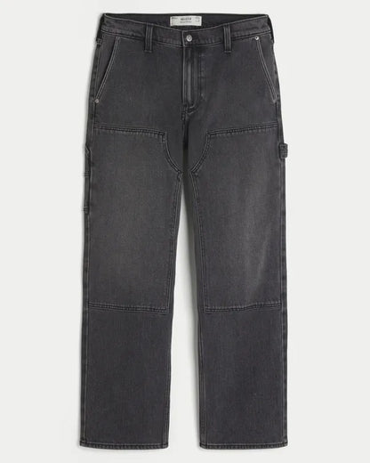 Relaxed Straight Painter Jeans