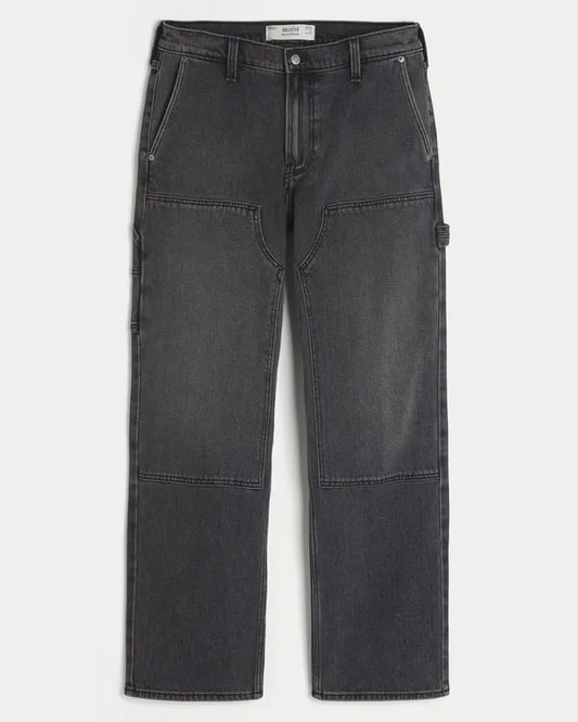 Relaxed Straight Painter Jeans