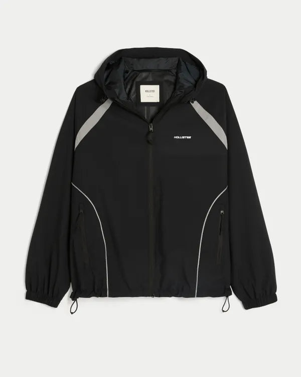 Hooded Windbreaker Jacket