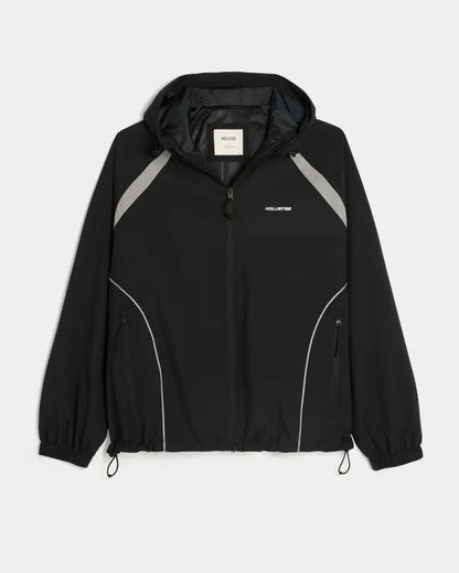 Hooded Windbreaker Jacket