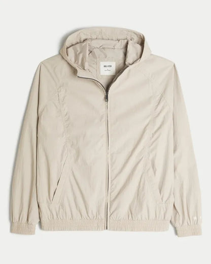 Hooded Windbreaker Jacket